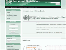 Tablet Screenshot of biostatistica.net